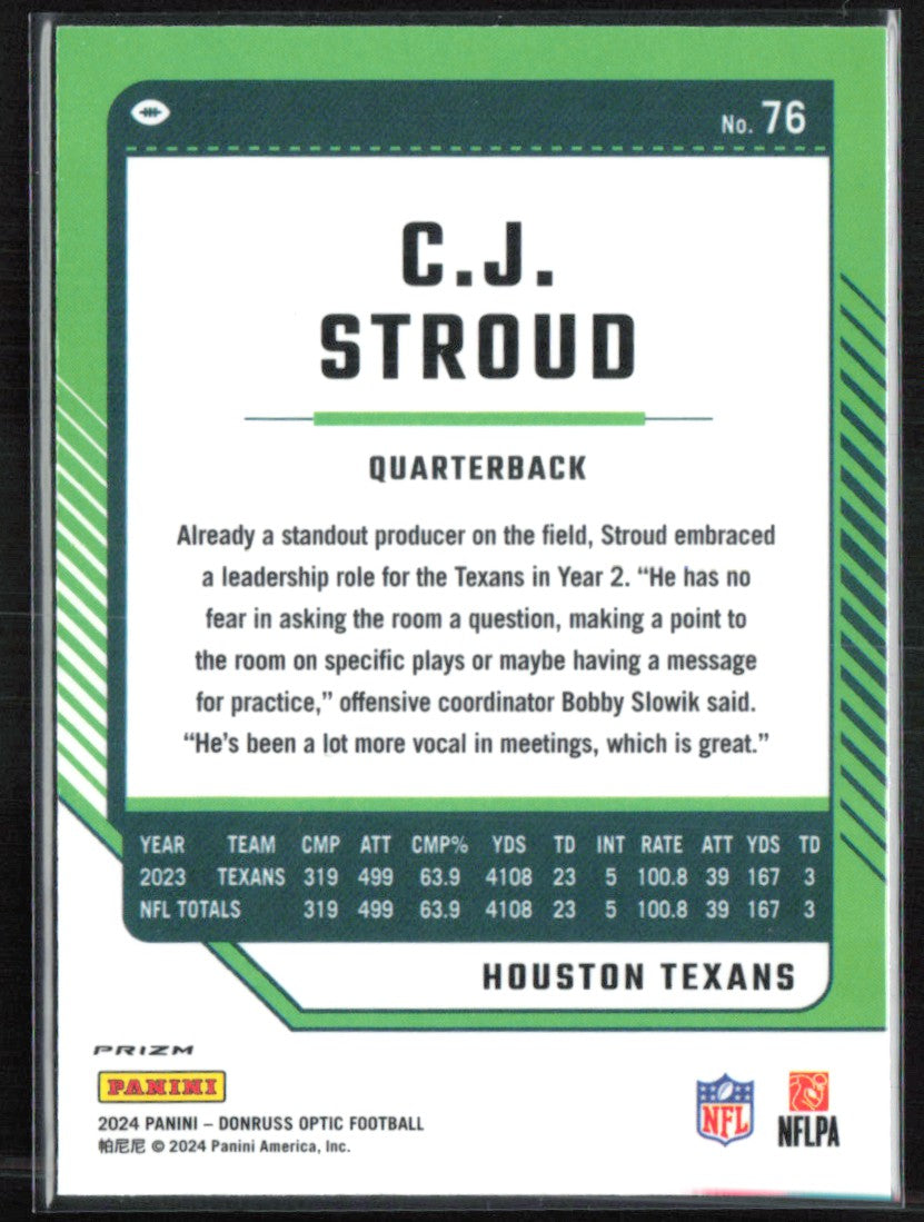 C.J. Stroud Holo