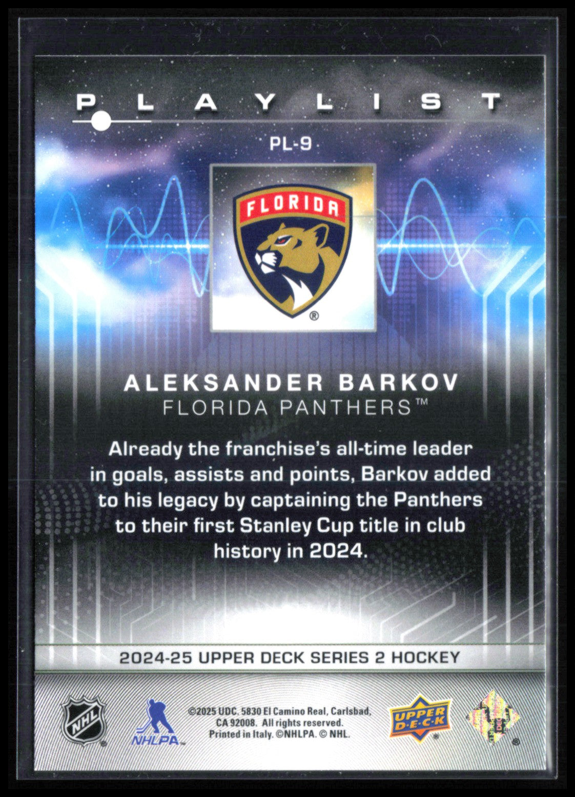 Aleksander Barkov Playlist
