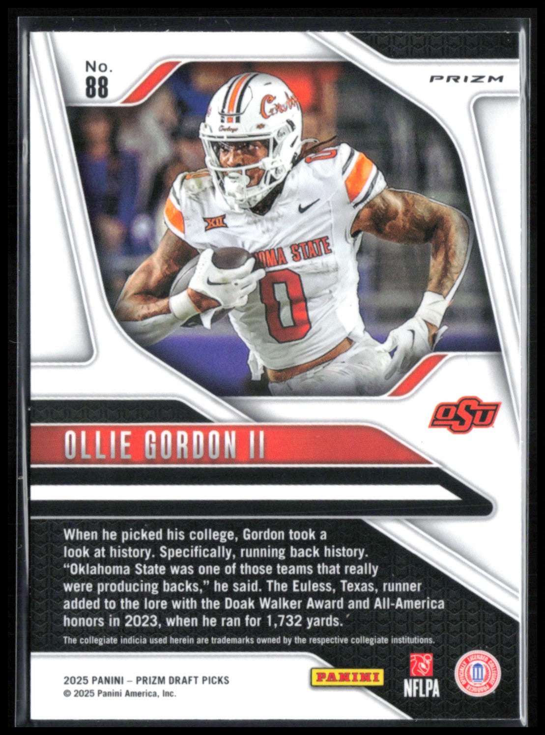 Ollie Gordon II RC Yellow Ice