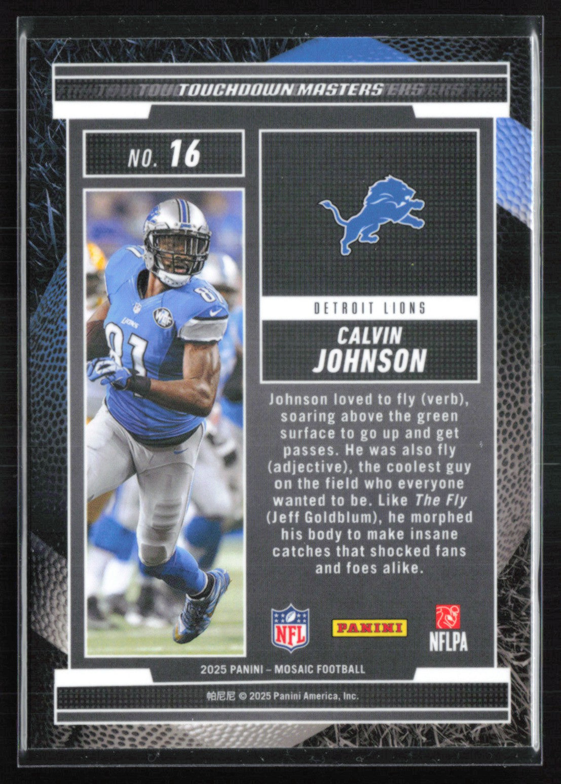 Calvin Johnson Mosaic Prizm