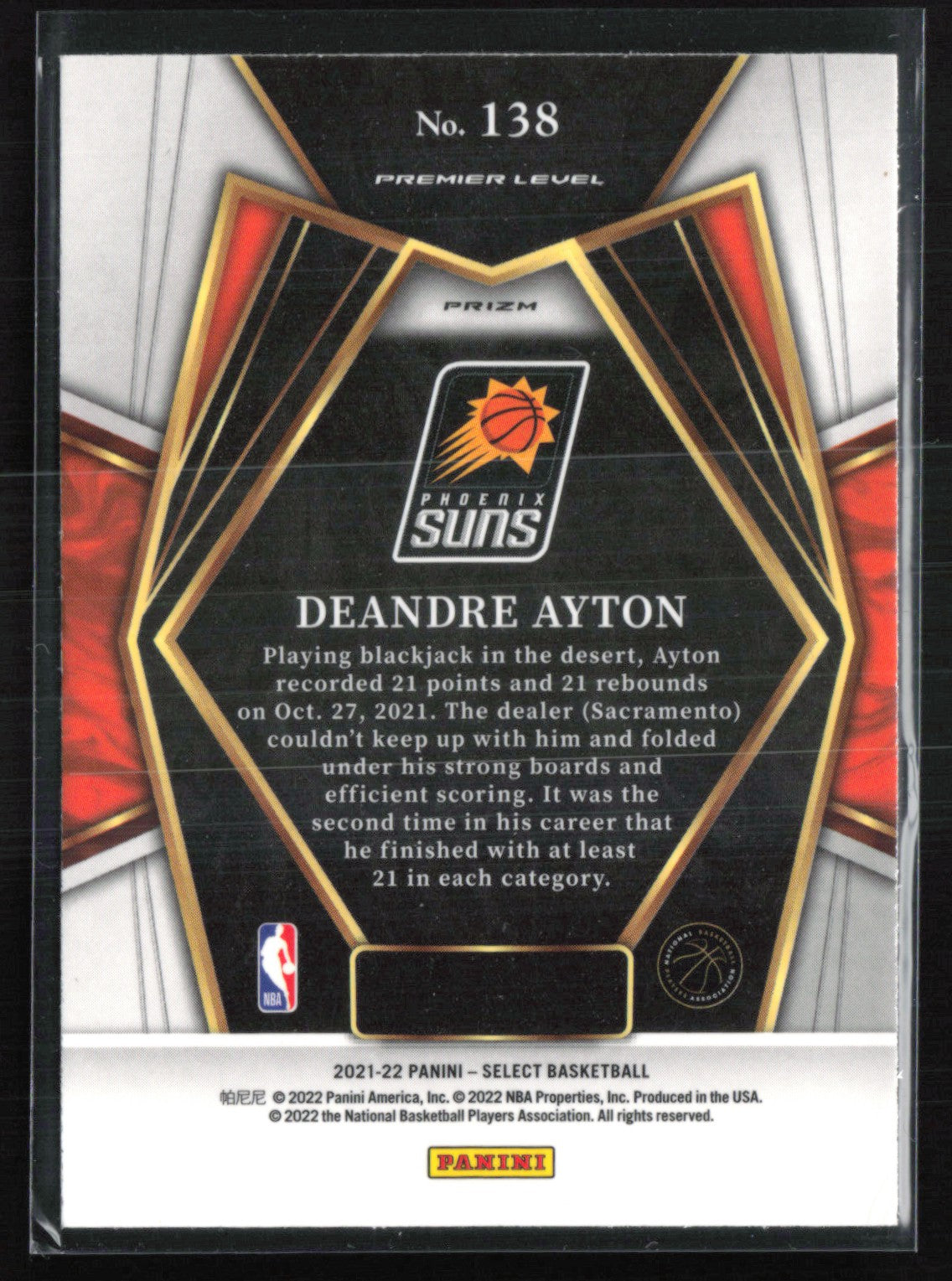 Deandre Ayton Blue Shimmer