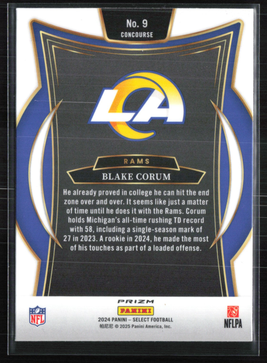 Blake Corum RC Silver