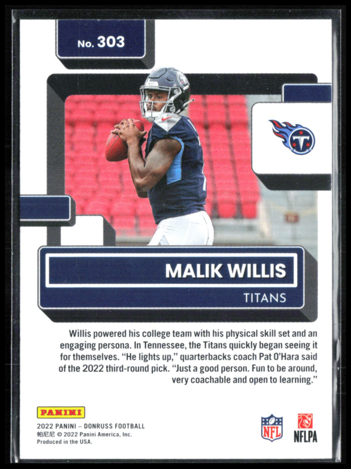Malik Willis RC
