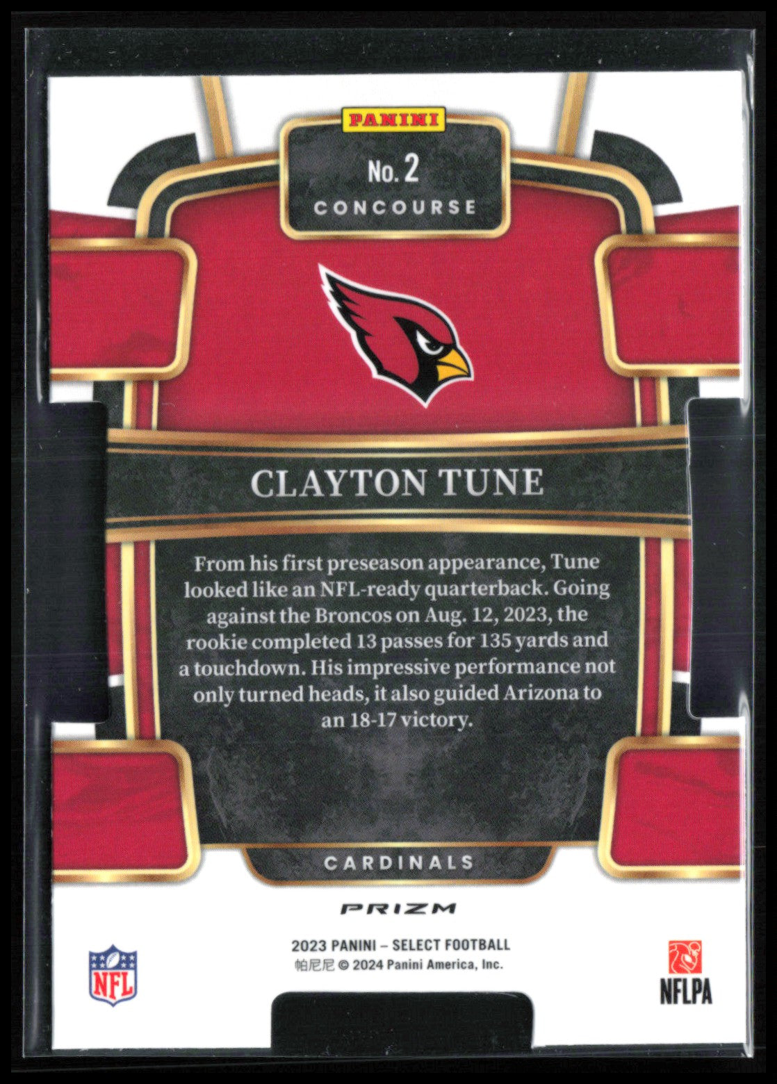 Clayton Tune RC Black Red Die-Cut
