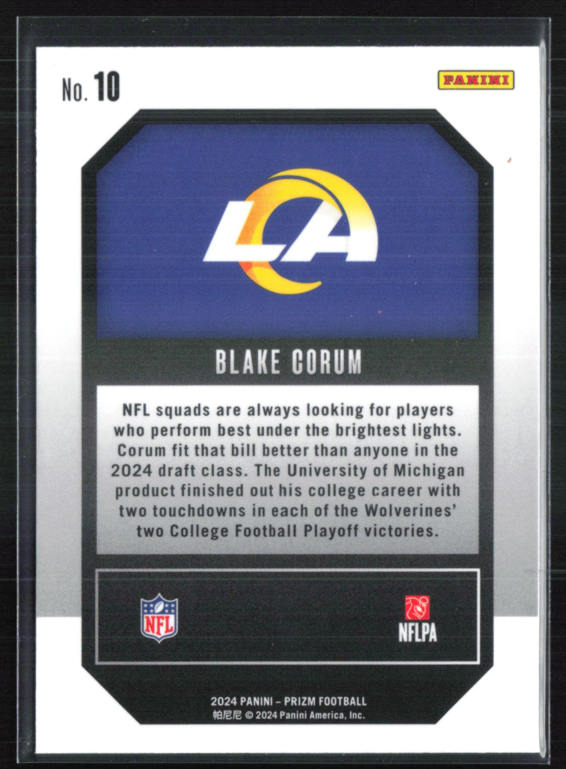 Blake Corum RC
