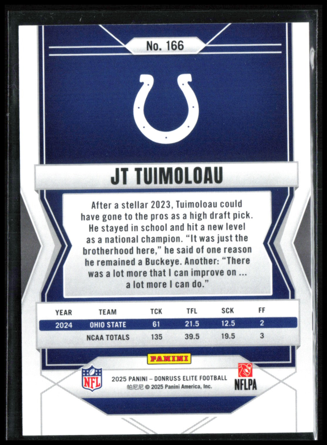 JT Tuimoloau RC /999