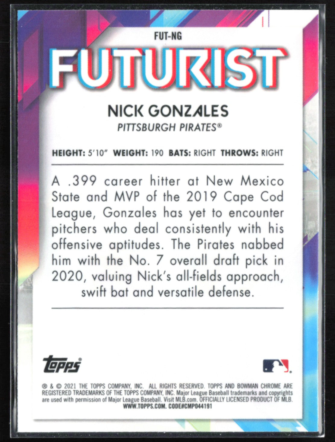 Nick Gonzales Futurist