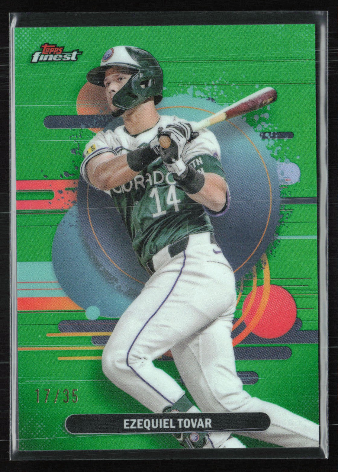 Ezequiel Tovar Green Refractor /35 Uncommon – Dollar Box