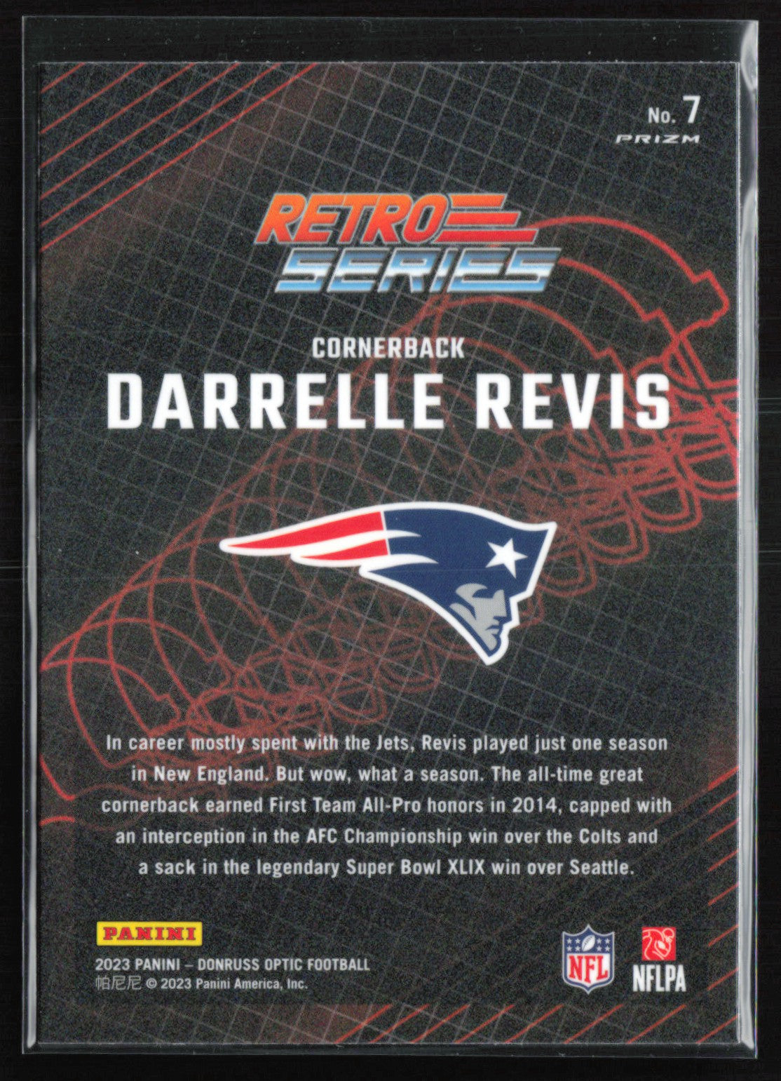 Darrelle Revis Holo