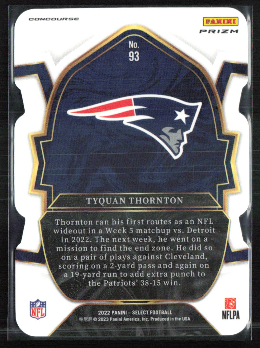 Tyquan Thornton RC Black Green Die-Cut