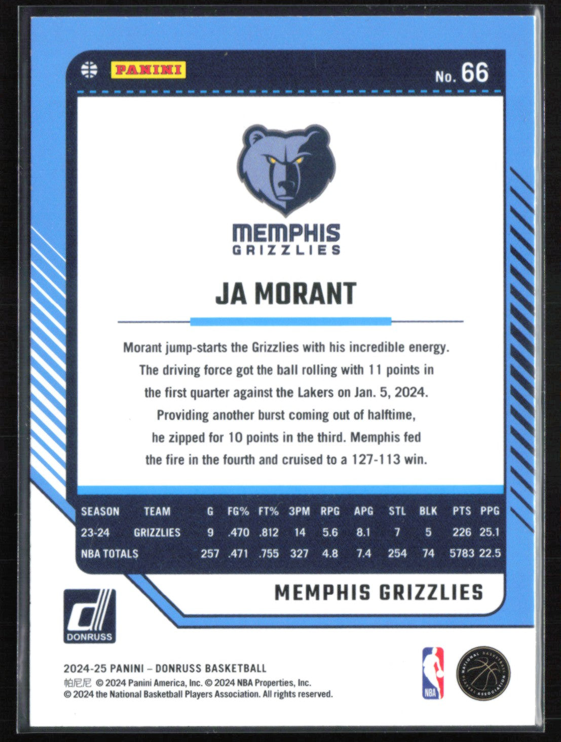 Ja Morant Green Laser