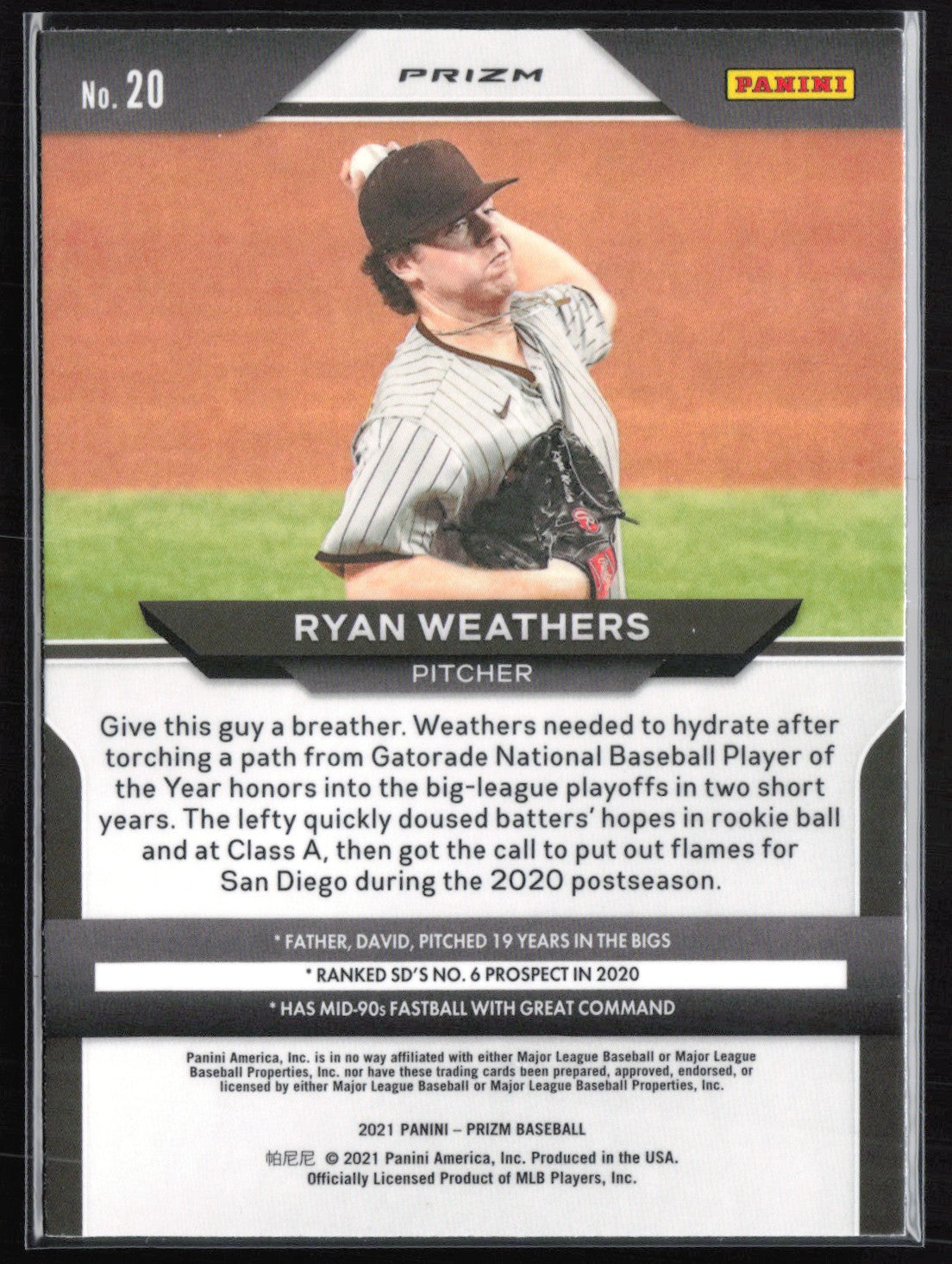 Ryan Weathers RC White Wave