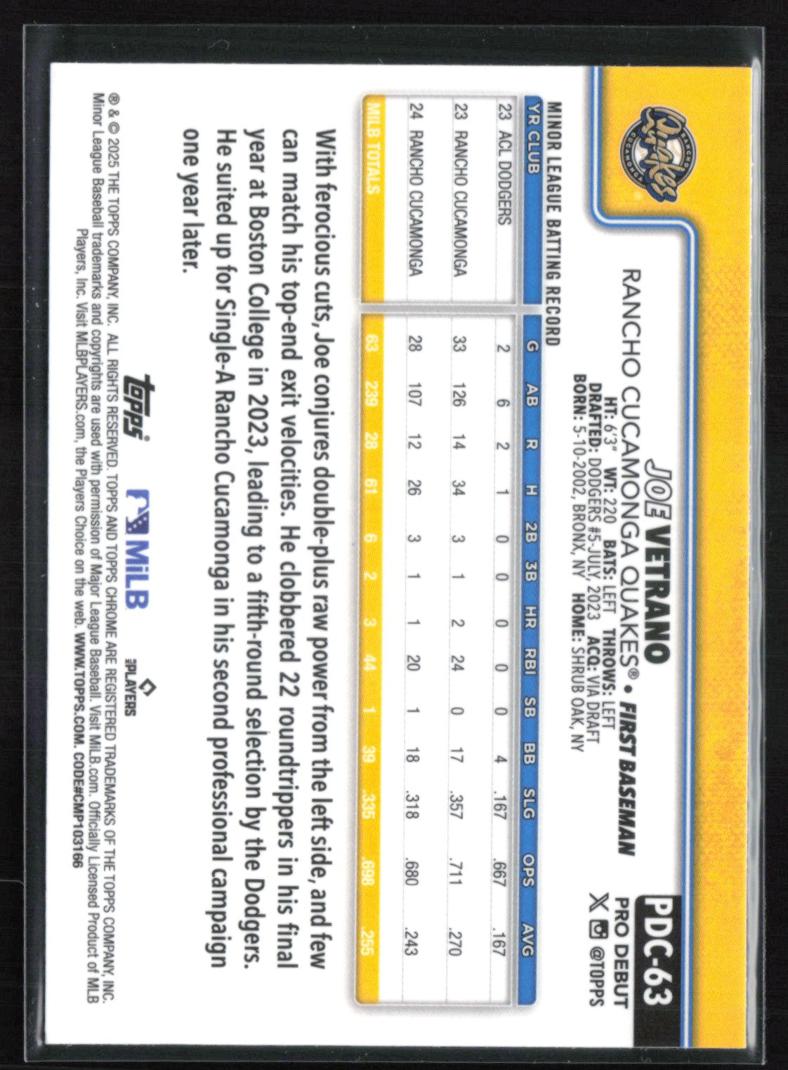 Joe Vetrano X-Fractor