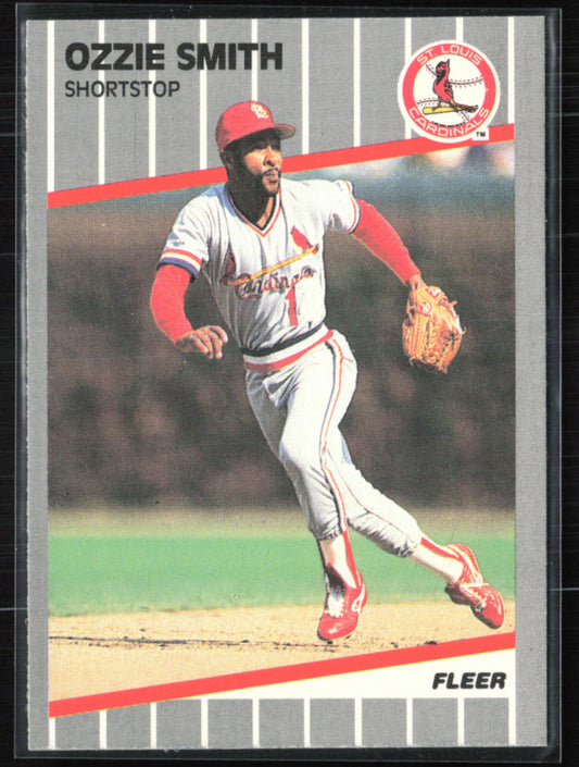Ozzie Smith 1989 FLeer