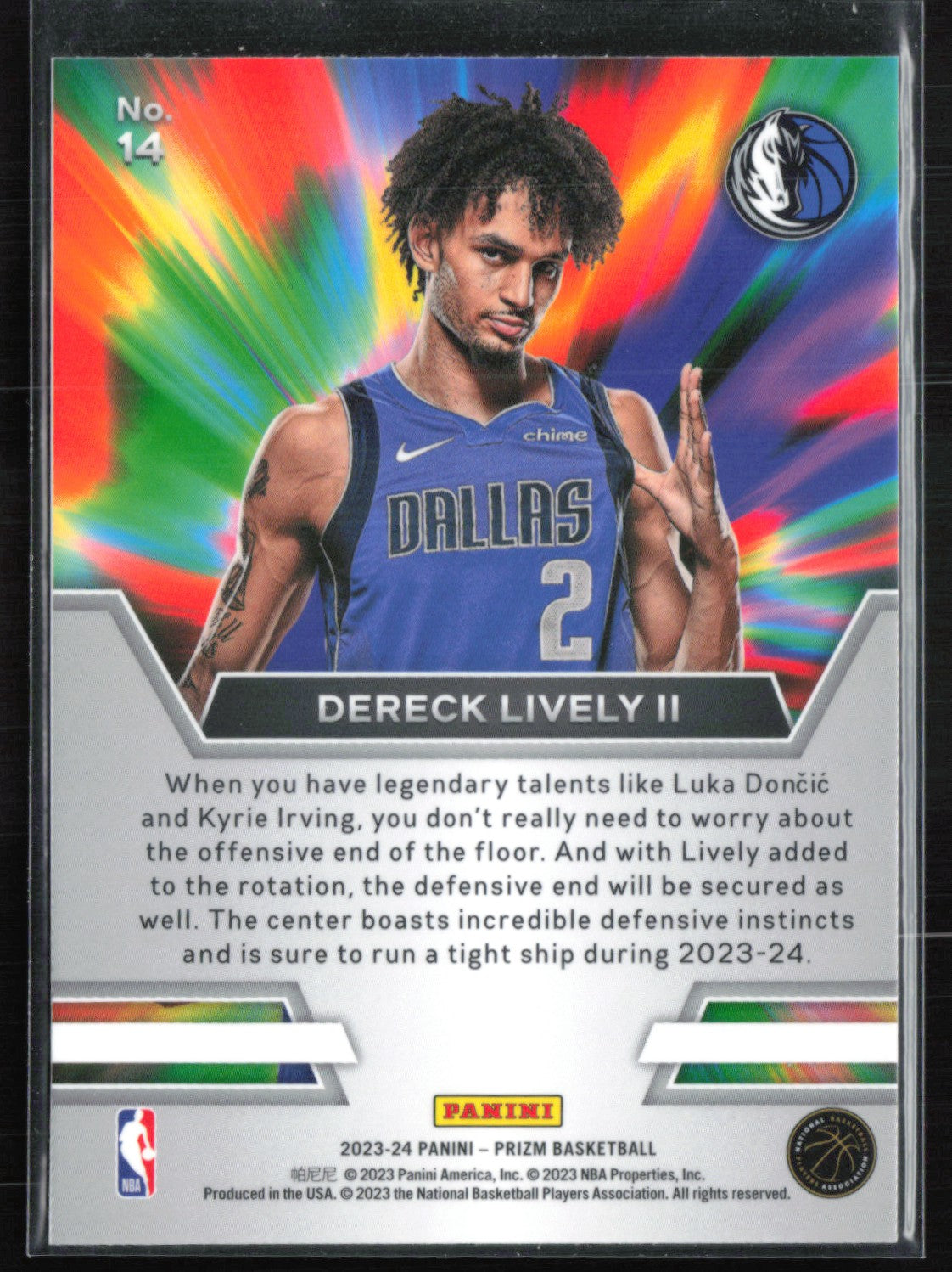 Dereck Lively II RC
