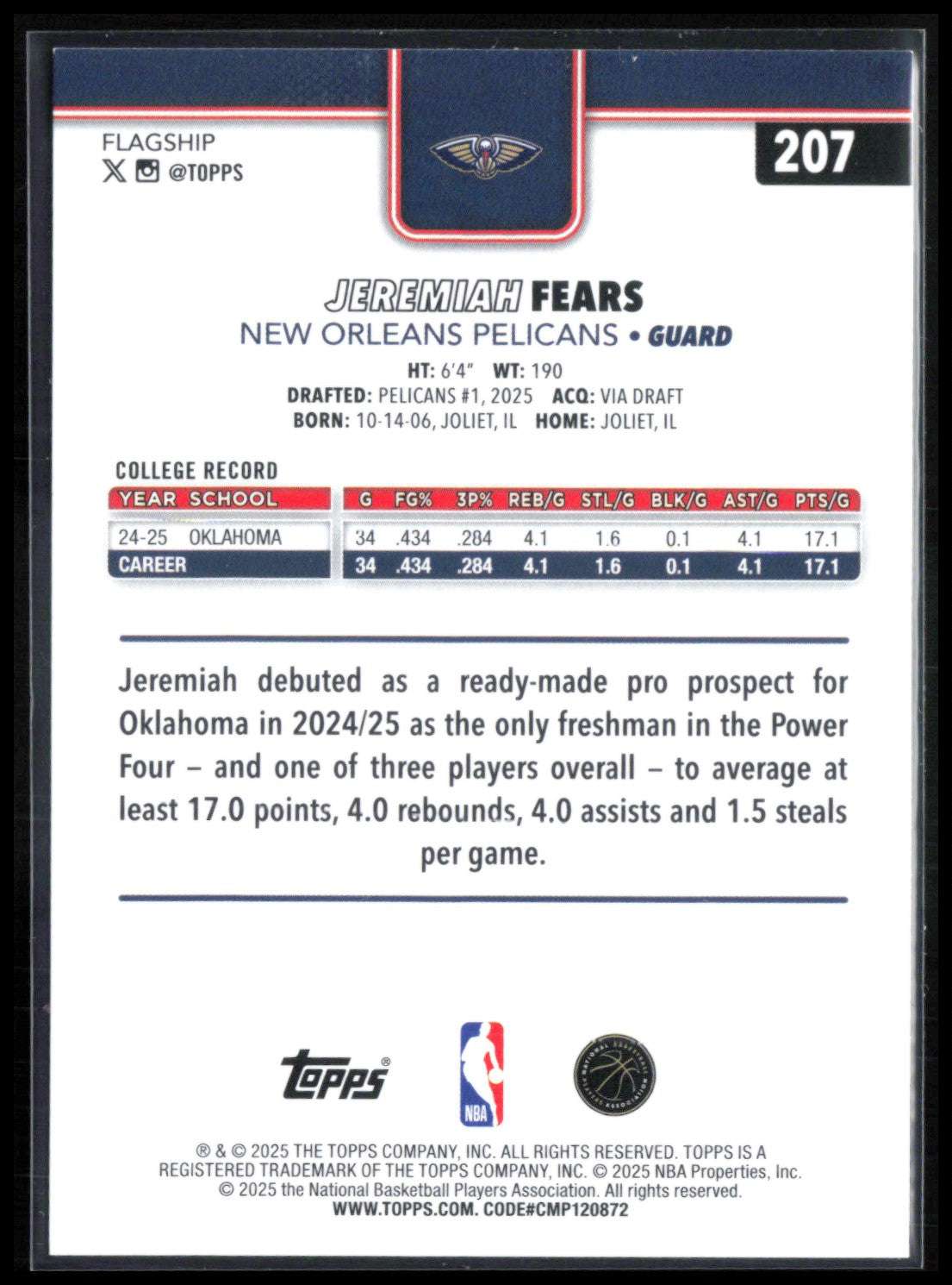 Jeremiah Fears RC