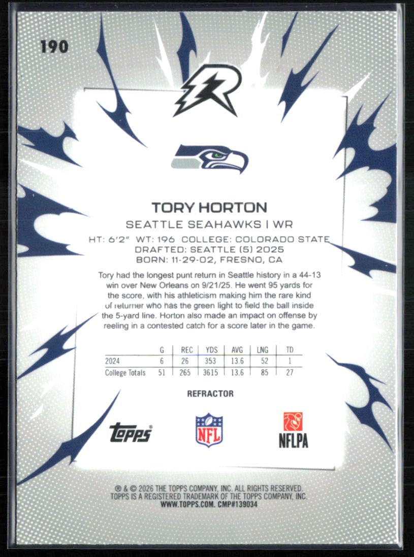 Tory Horton RC Refractor