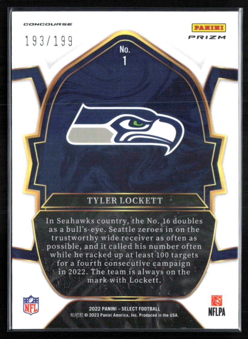 Tyler Lockett Blue Checker /199