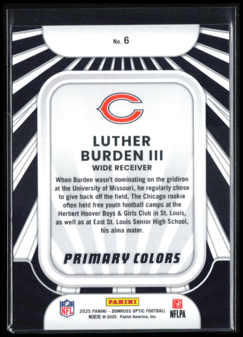 Luther Burden III RC Primary Colors