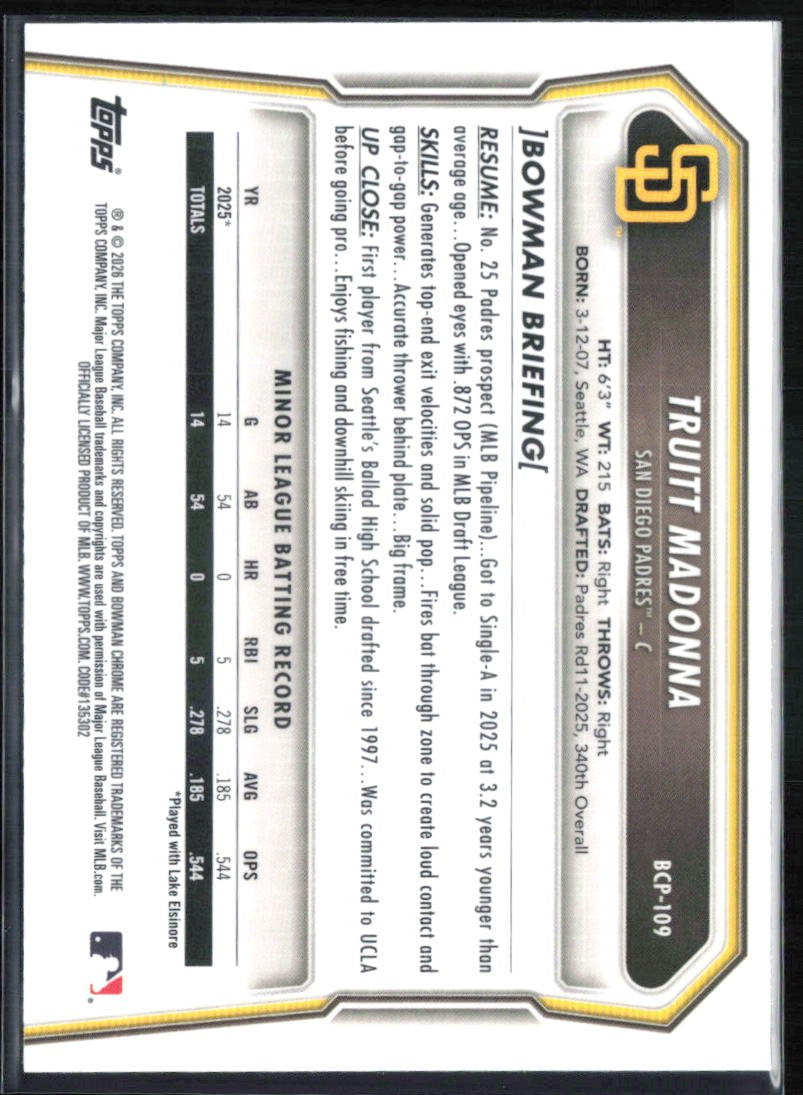 Truitt Madonna 1st Bowman