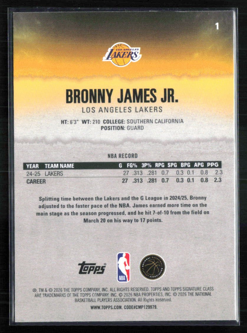 Bronny James Jr.