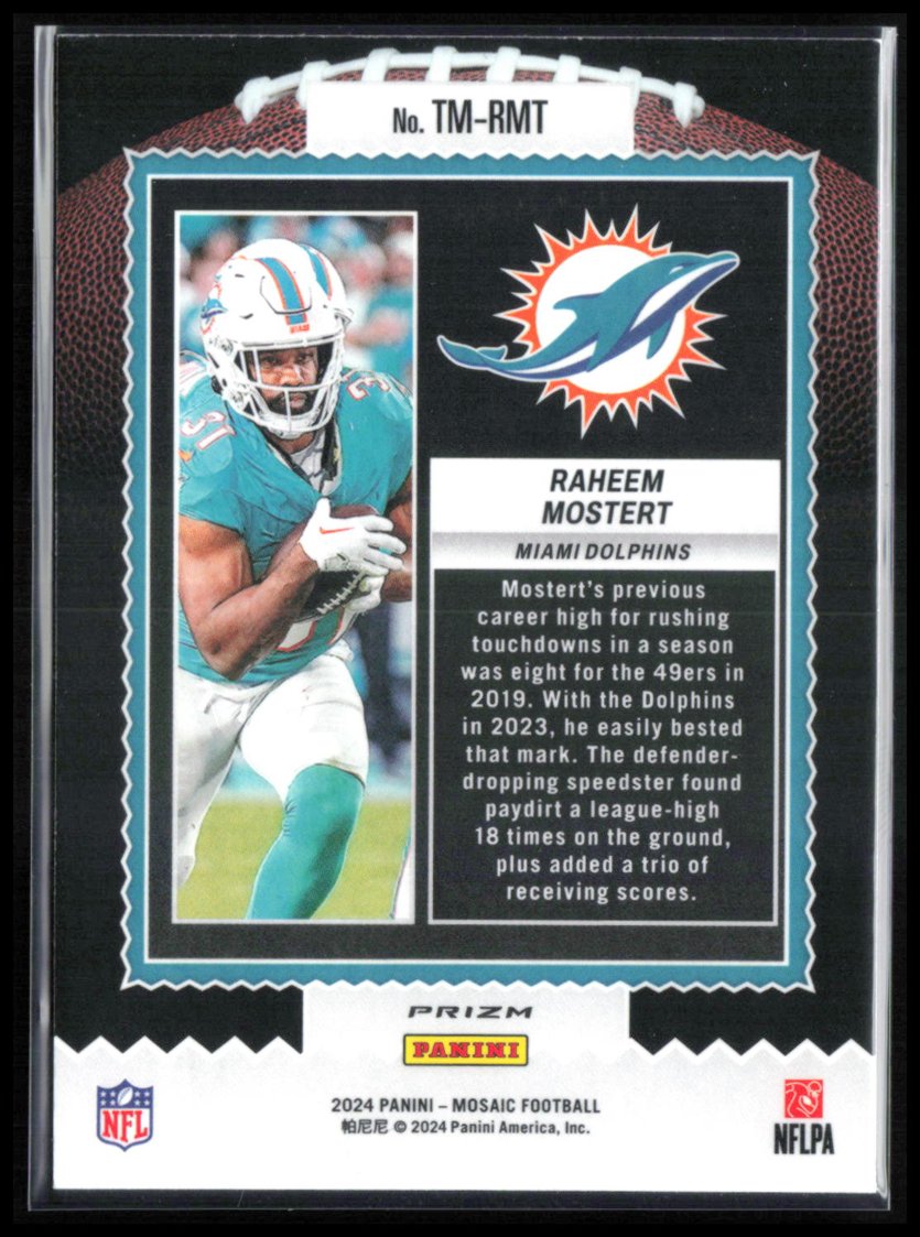Raheem Mostert Mosaic Prizm
