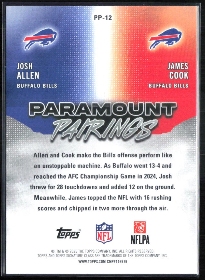Josh Allen / James Cook