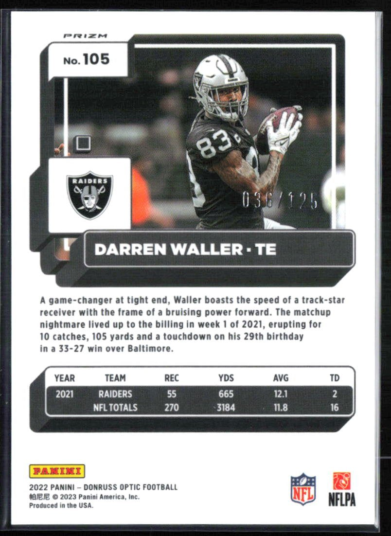 Darren Waller No Huddle /125