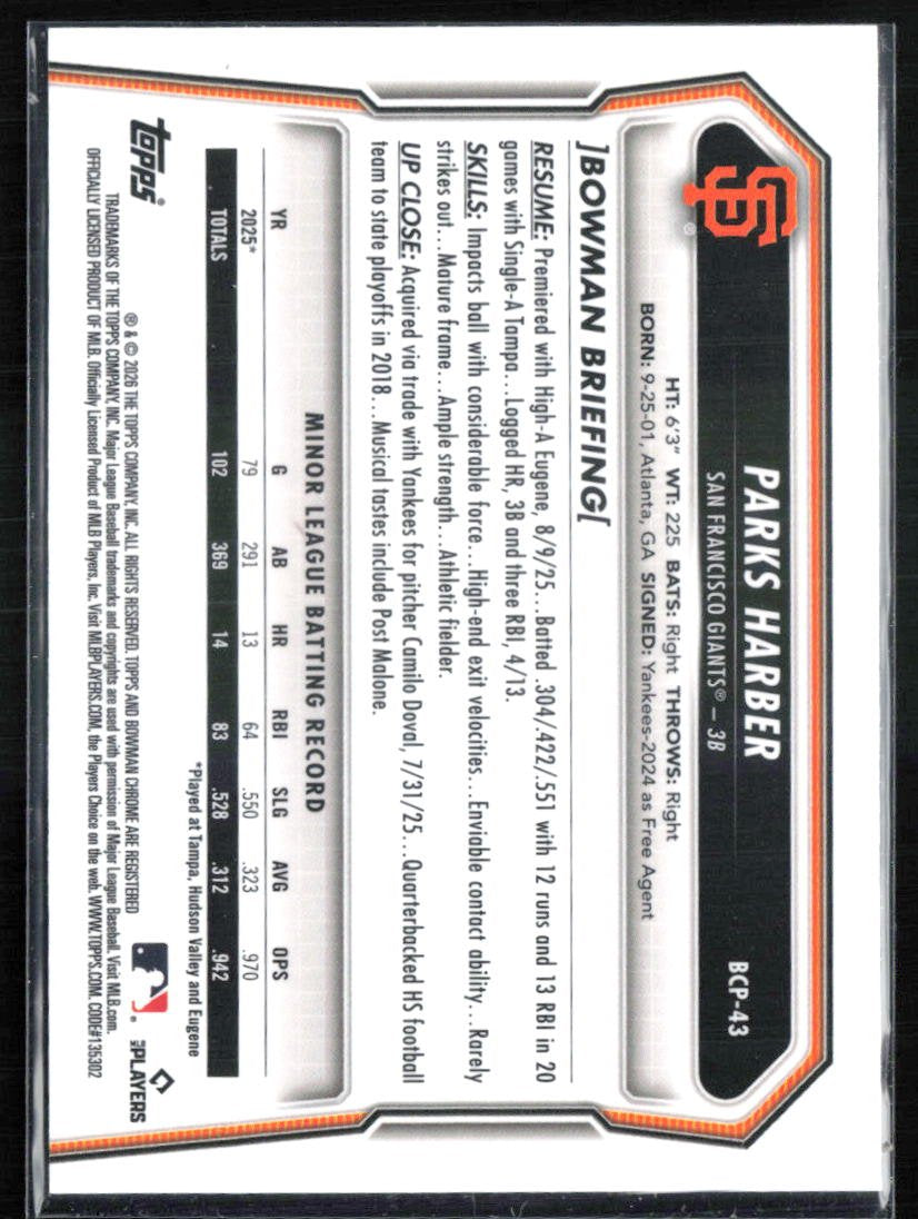 Parks Harber 1st Bowman