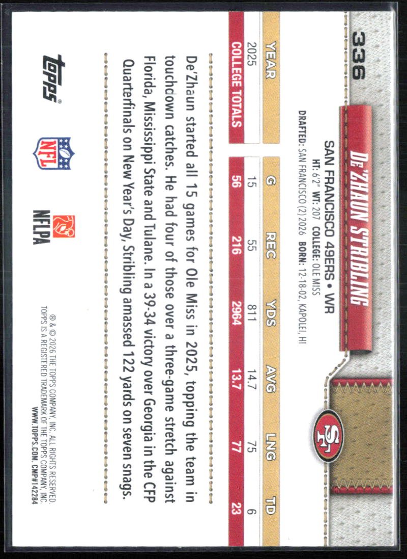 De'Zhaun Stribling RC