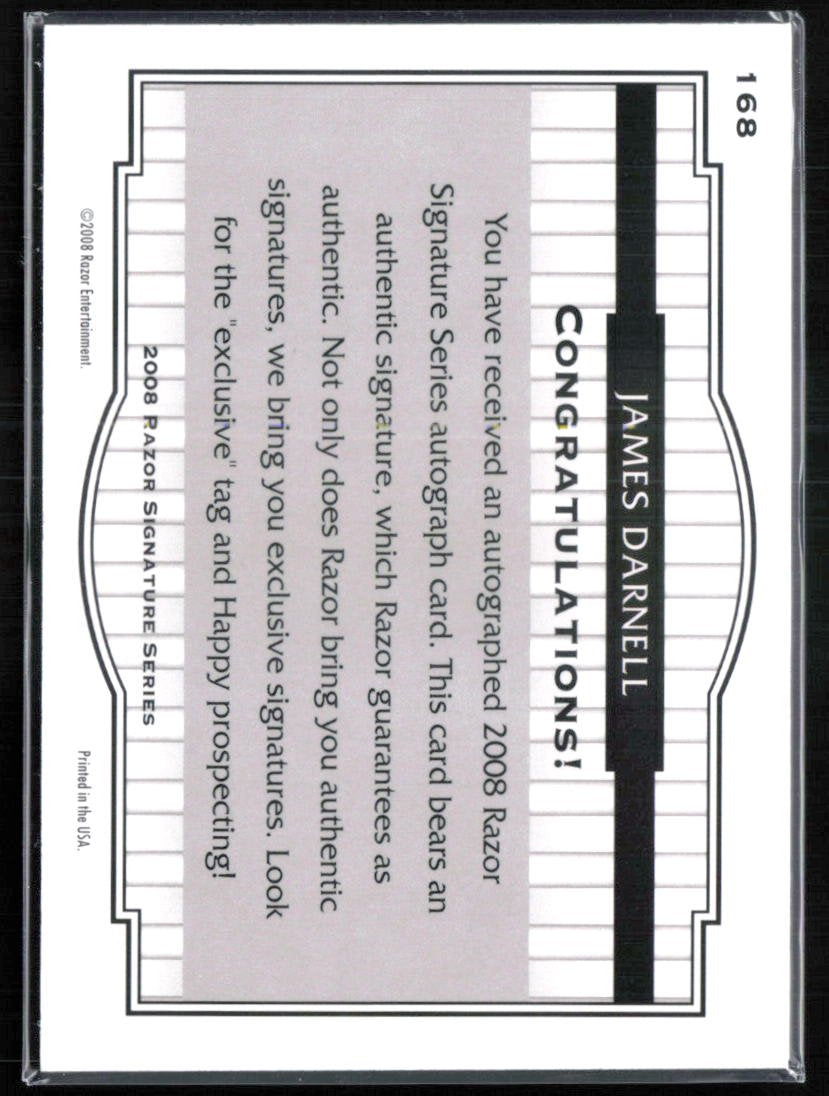 James Darnell Auto /1499