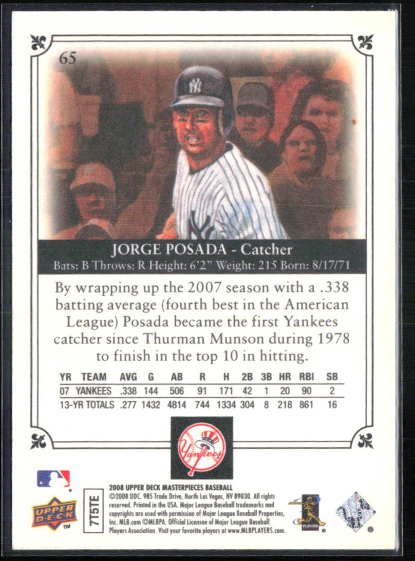 Jorge Posada Masterpieces