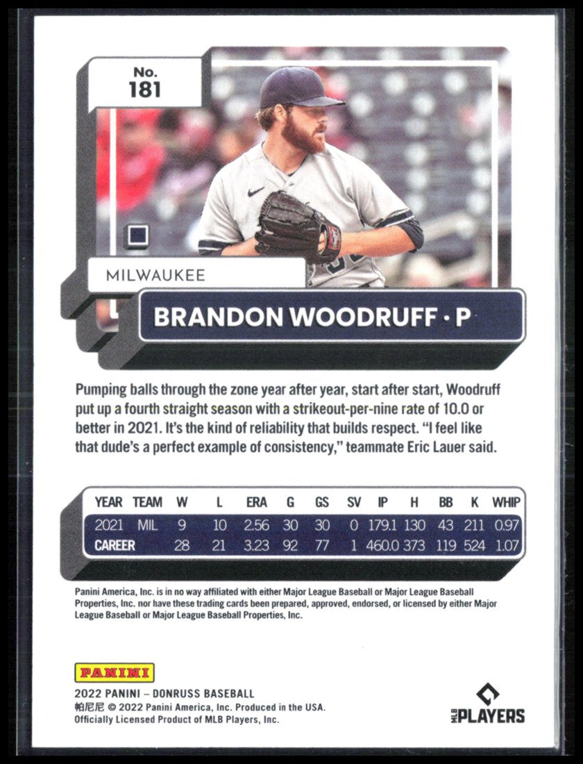 Brandon Woodruff Red /2022