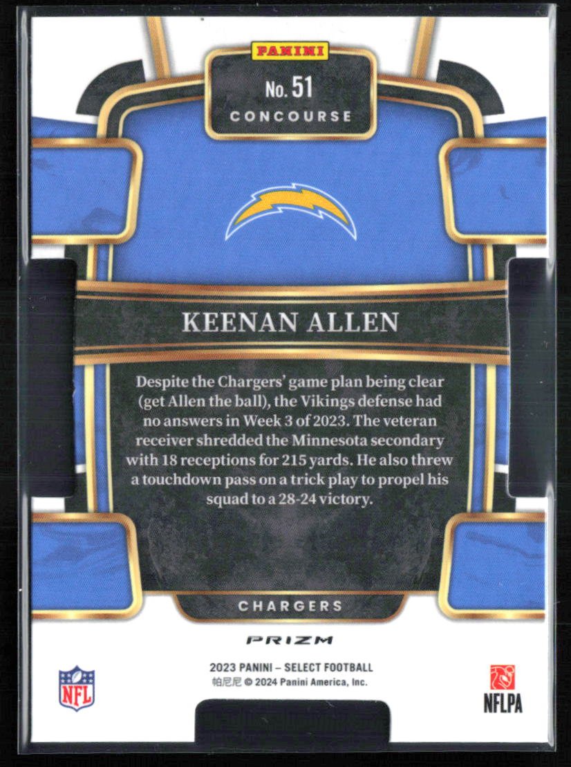 Keenan Allen RWB Die-Cut