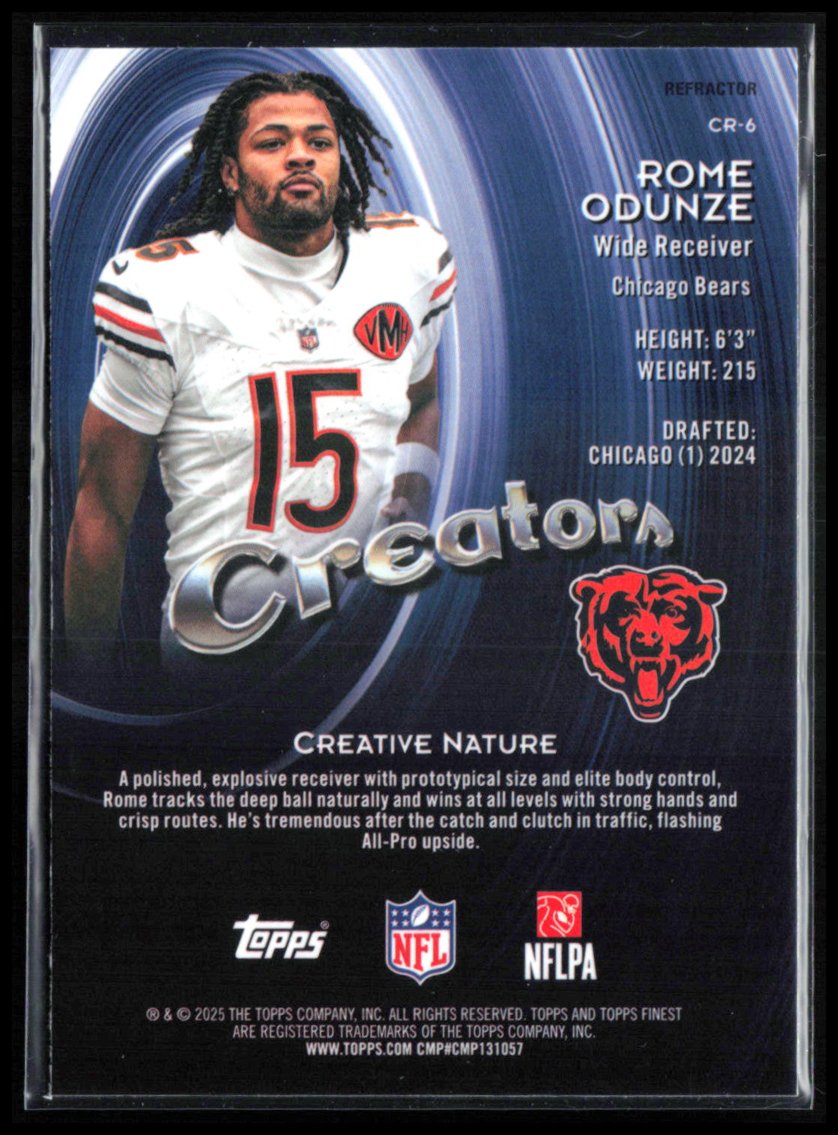 Rome Odunze Creators Refractor