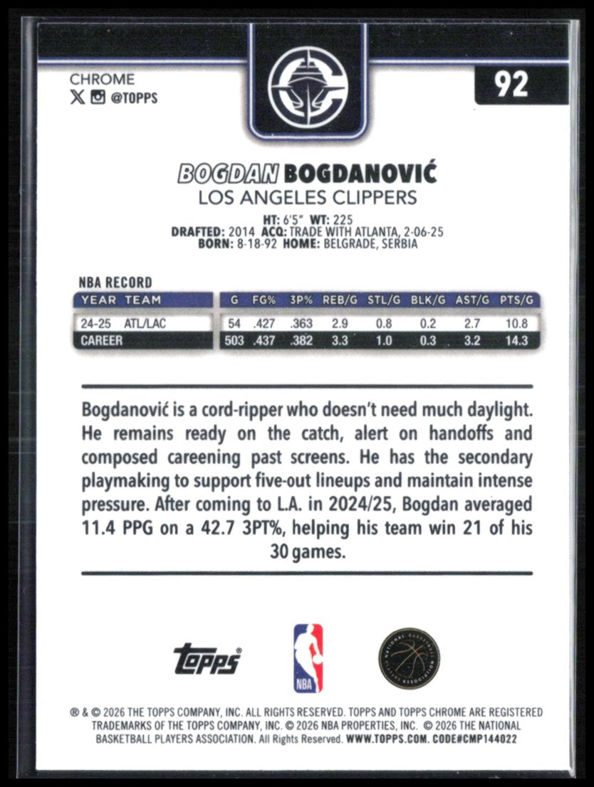 Bogdan Bogdanovic X-Fractor