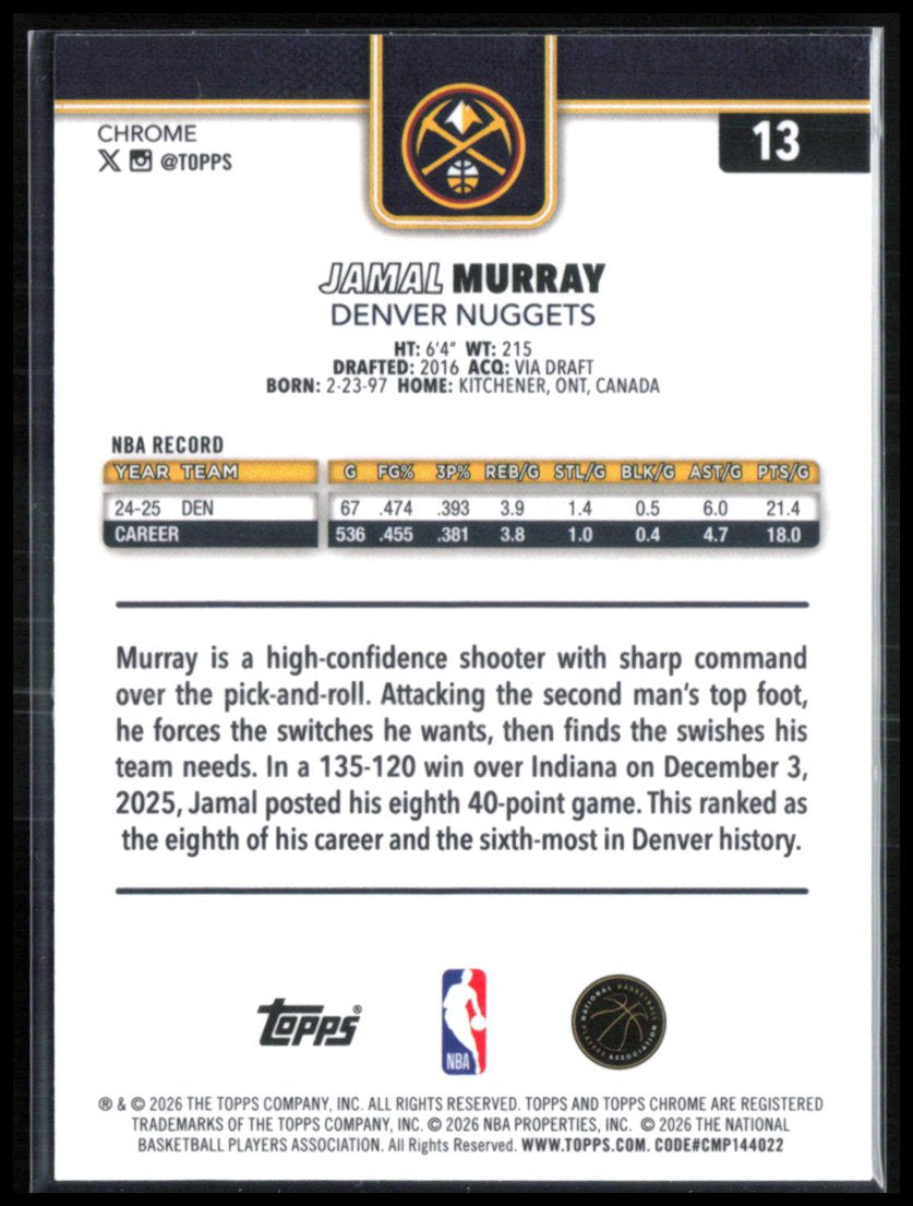 Jamal Murray X-Fractor