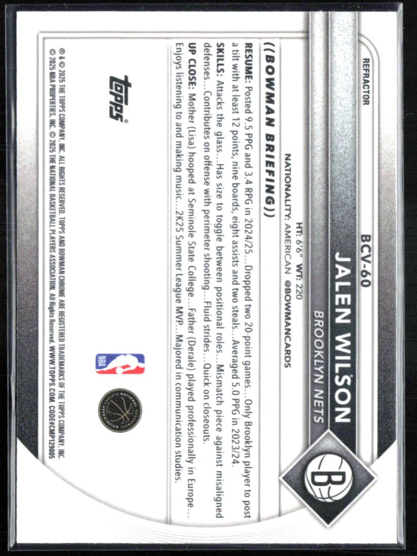 Jalen Wilson /499
