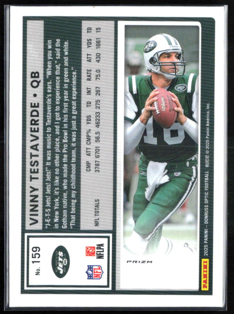 Vinny Testaverde Holo