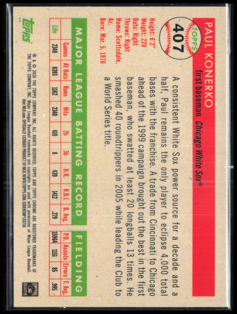Paul Konerko Logofractor /499