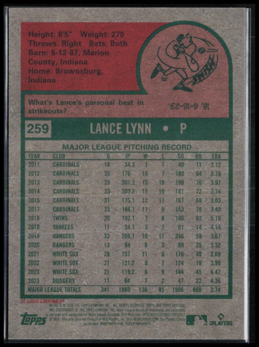 Lance Lynn /699