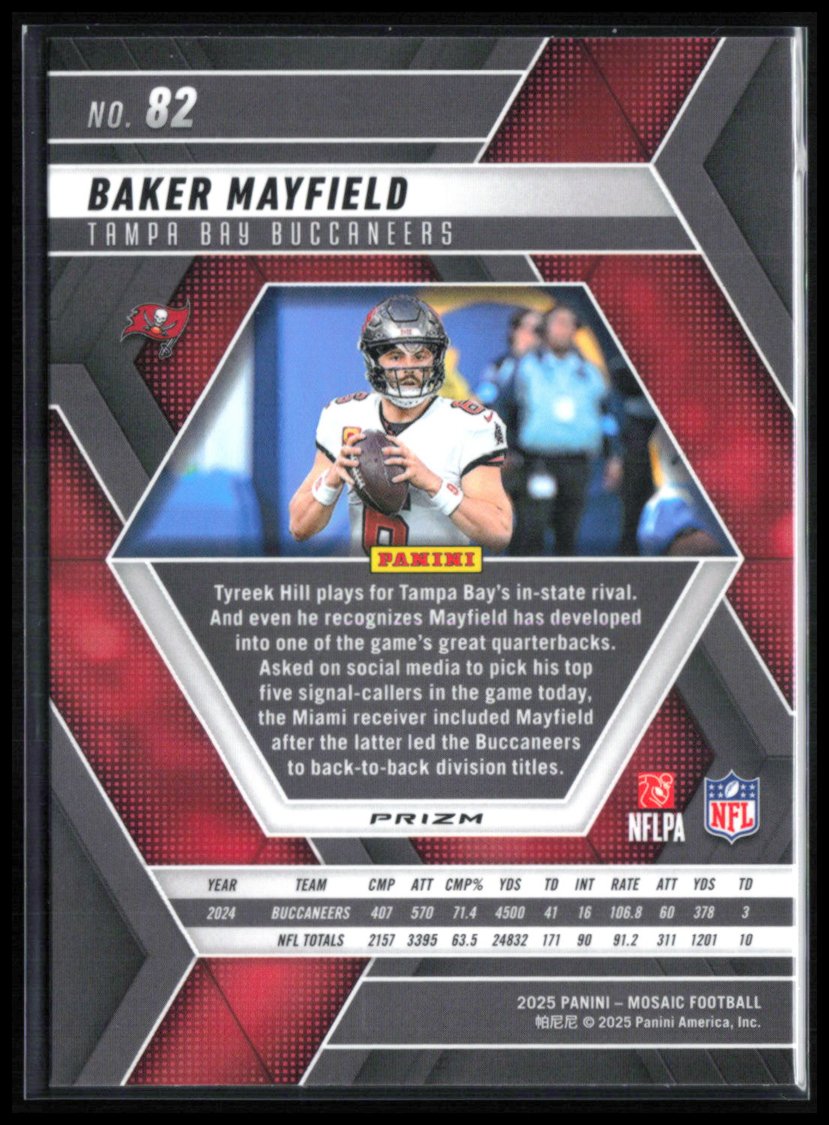 Baker Mayfield Green Mosaic