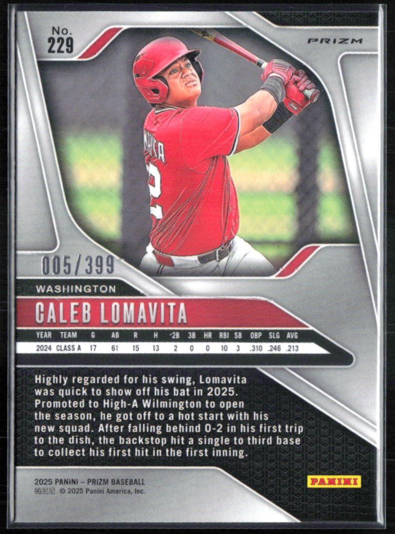 Caleb Lomavita Red /399