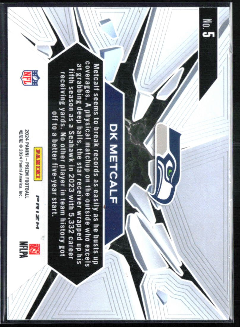 DK Metcalf Green Wave Prizm Break