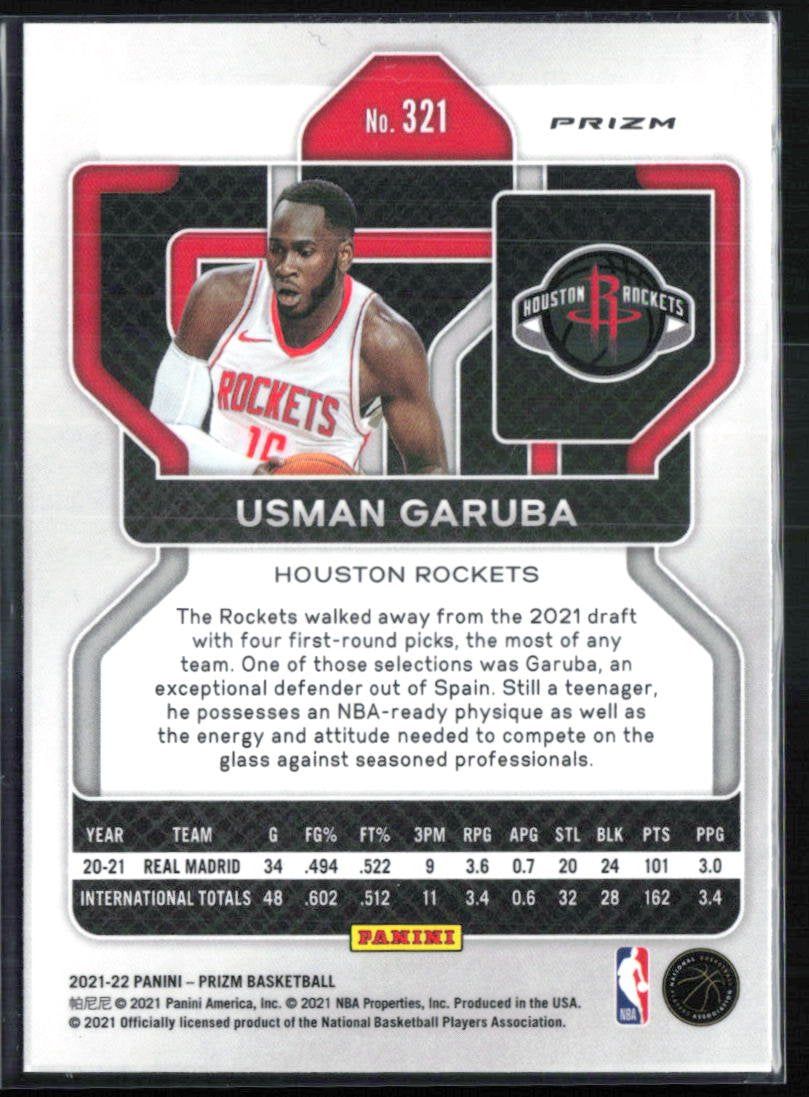 Usman Garuba RC Silver