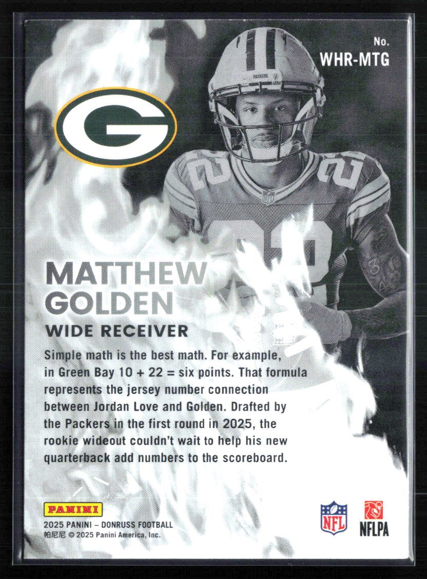Matthew Golden RC