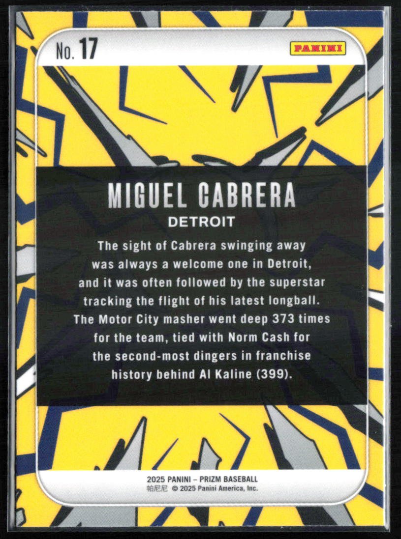 Miguel Cabrera Dingers!