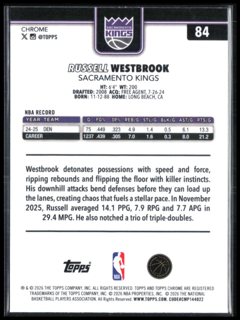 Russell Westbrook Raywave