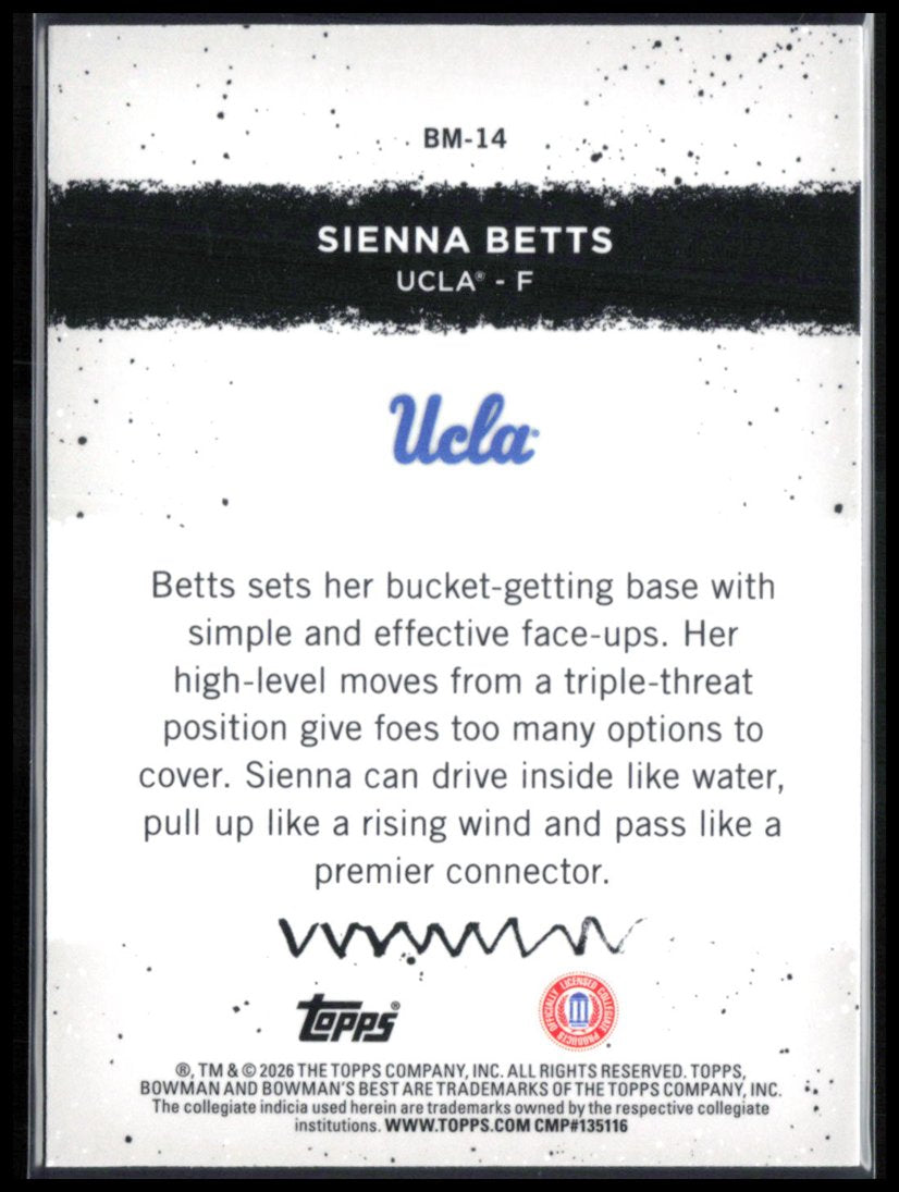 Sienna Betts Bowman Masterpieces
