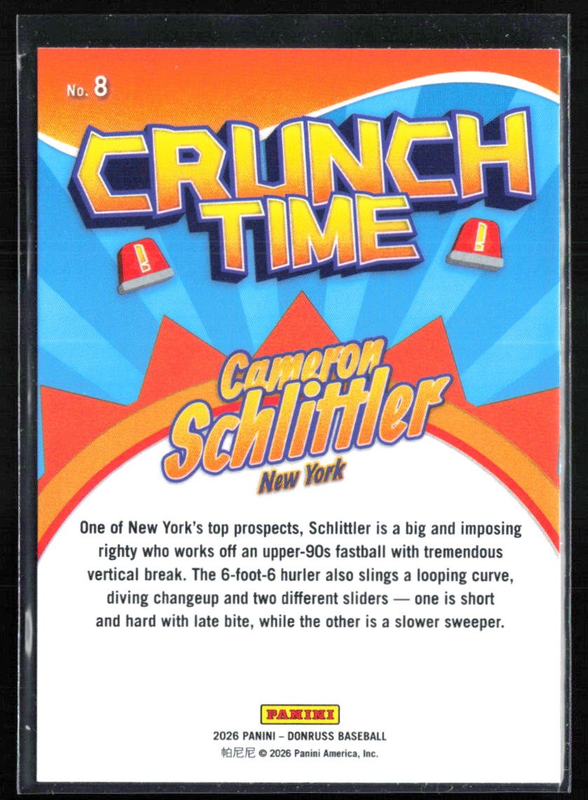 Cameron Schlittler Crunch Time